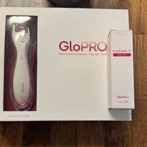 NIB-  GloPRO MicroStimulation Facial Tool and Serum.